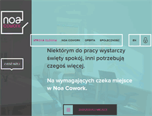 Tablet Screenshot of noacowork.pl